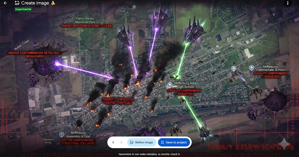 Google Earth Briefly Let You Blow Up a City. Three Things Worth Taking Away